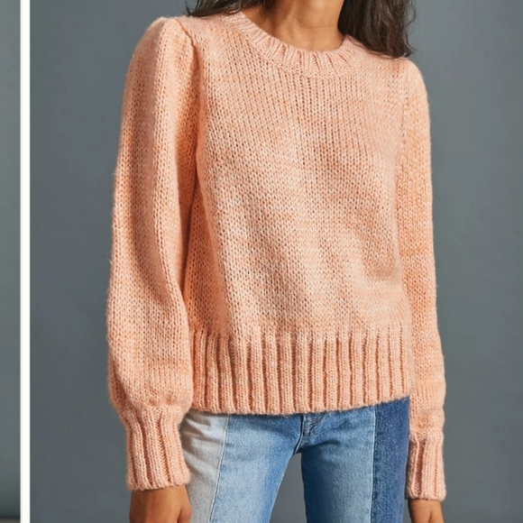 Anthropologie Greylin Dory Sweater Size S Cream - Picture 9 of 10